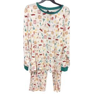 LC Lauren Conrad Holiday Pajamas, NWT, 2XB